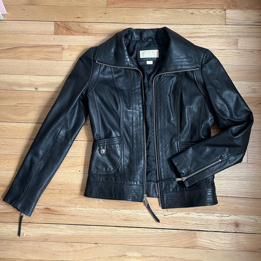 Michael Kors Leather Jacket